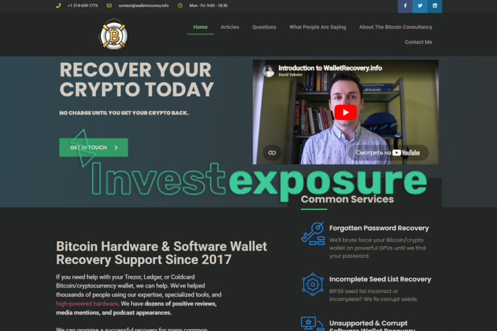 Read full analysis about the article WalletRecovery.info