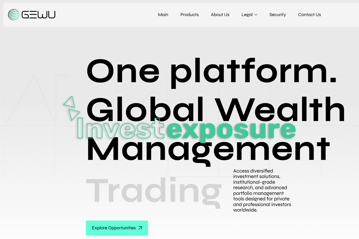 Read full analysis about the article GEWU ASSET MANAGEMENT PTE LTD